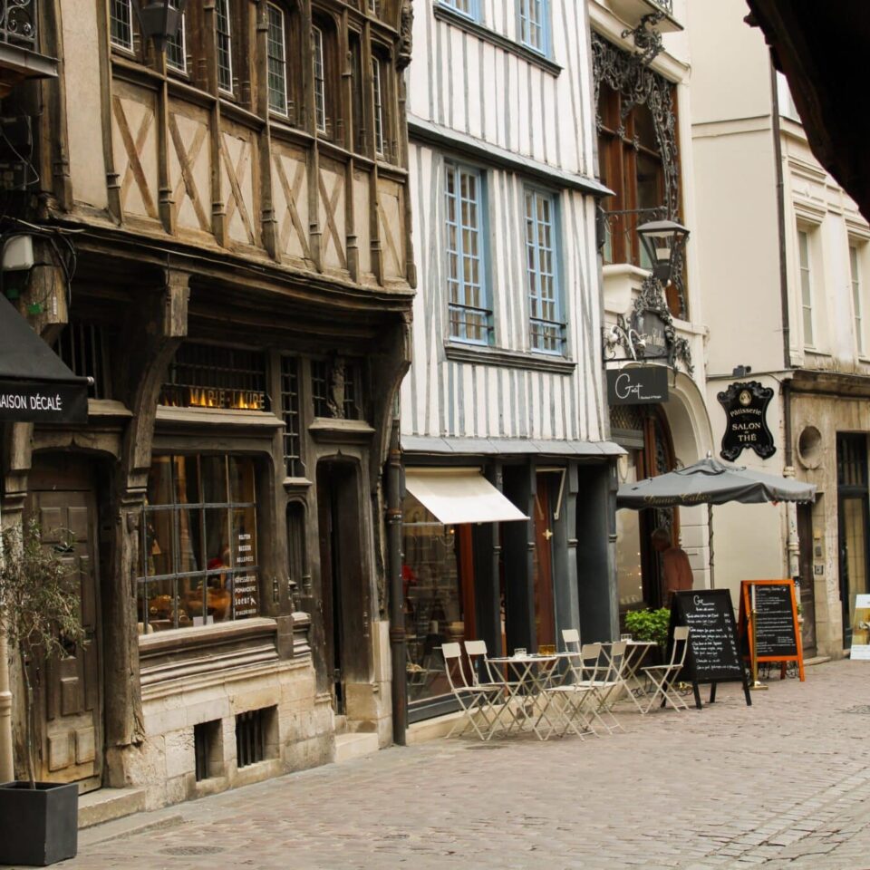 vieille rue rouen